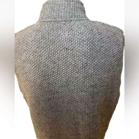 Vintage Alps Knit Zip Cardigan XL Mens Tan Black Wool Outdoors Camping Grandpa - Picture 5 of 11